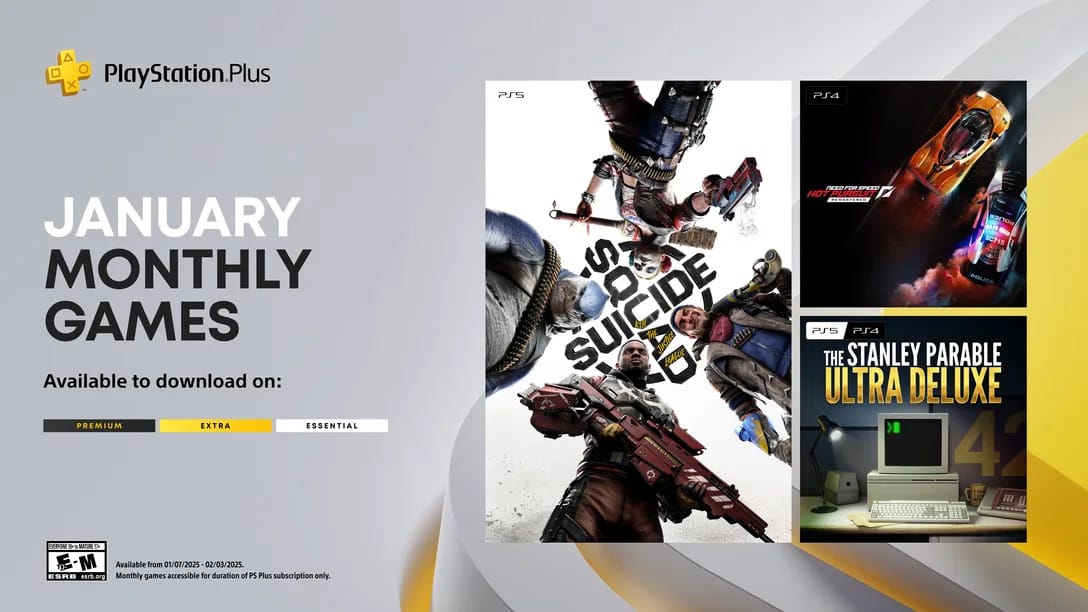 Jogos PlayStation Plus de 2025: The Stanley Parable e mais