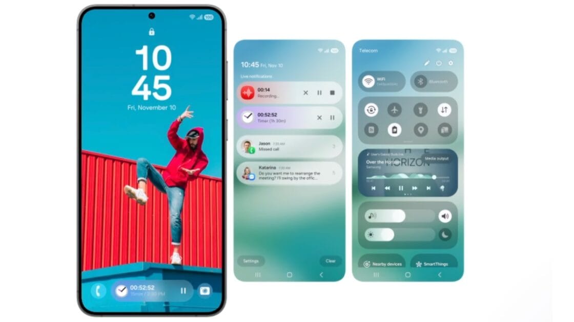 One UI 7 chega aos celulares Samsung Galaxy com Android 15