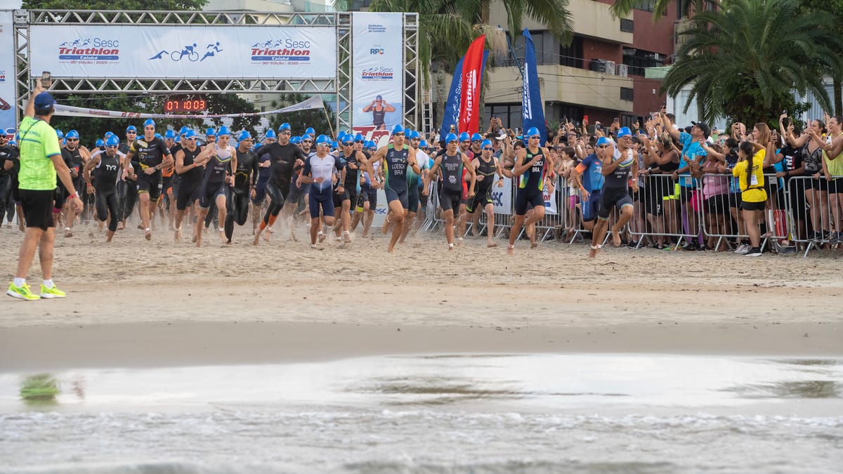 Inscrições Sesc Triathlon Caiobá 2026: corra pelas 1.450 vagas