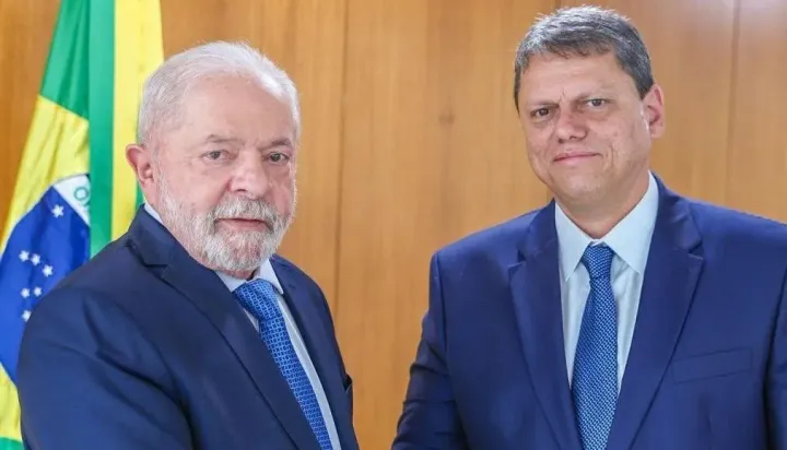 Lula e Tarcísio